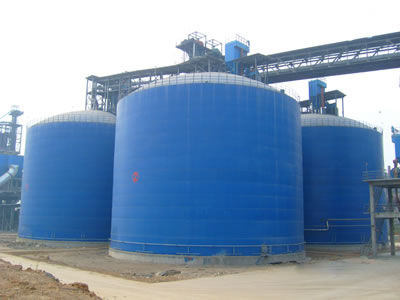 叉河镇水泥钢板库改造